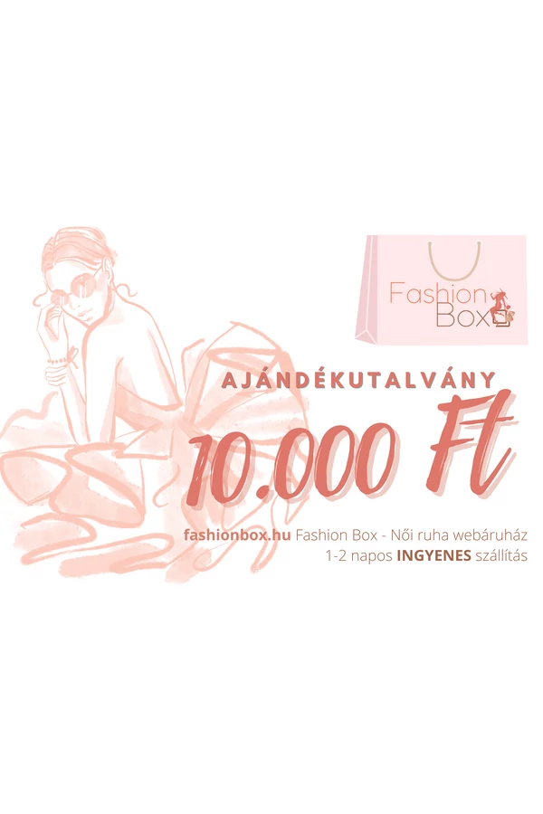Ajándékutalvány 10000 Ft