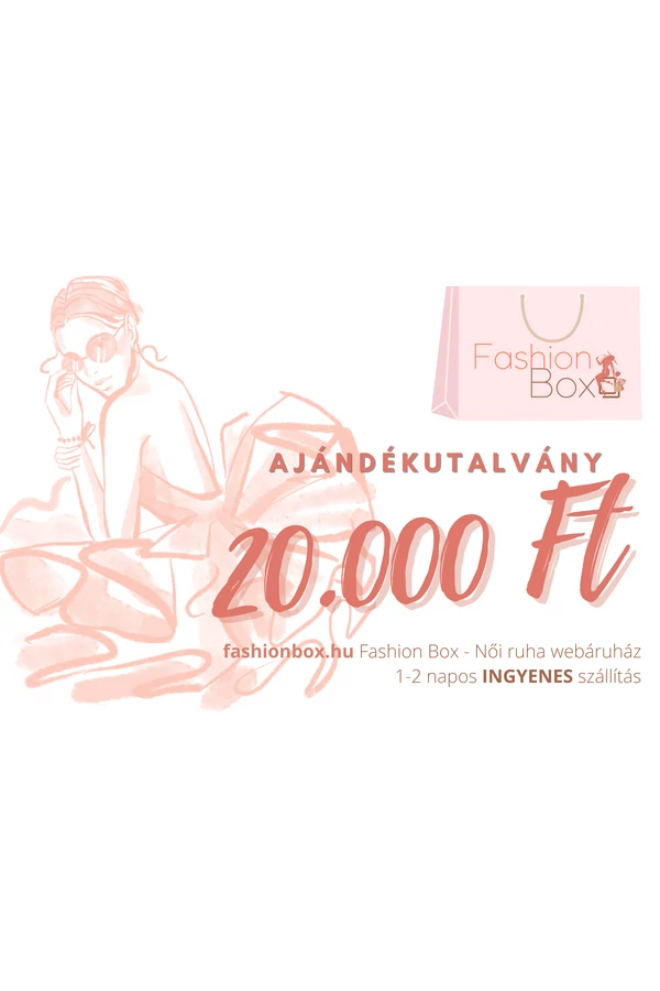 Ajándékutalvány 20000 Ft